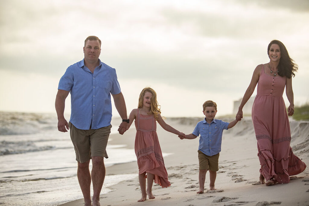 perdido key family portrait