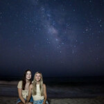 perdido key milky way family portrait milky way portrait